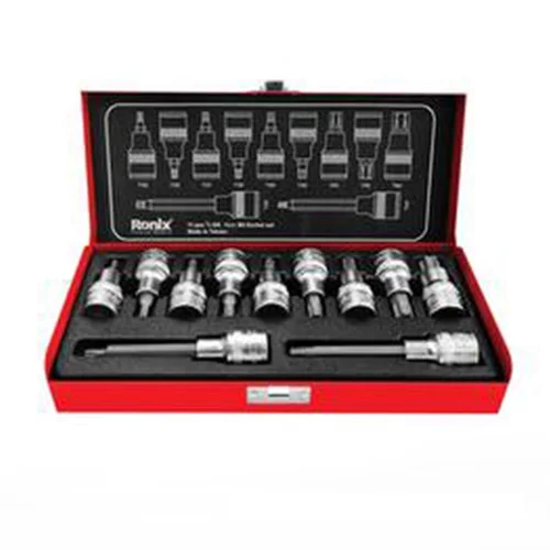 جعبه بکس 1/2 اینچ ستارهای 11 پارچه رونیکس مدل RH-2693