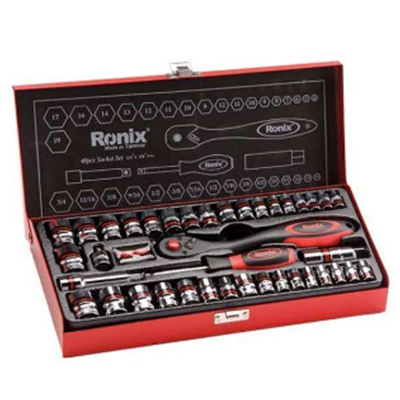 مجموعه 40 عددی آچار بکس رونیکس مدل RH-2640