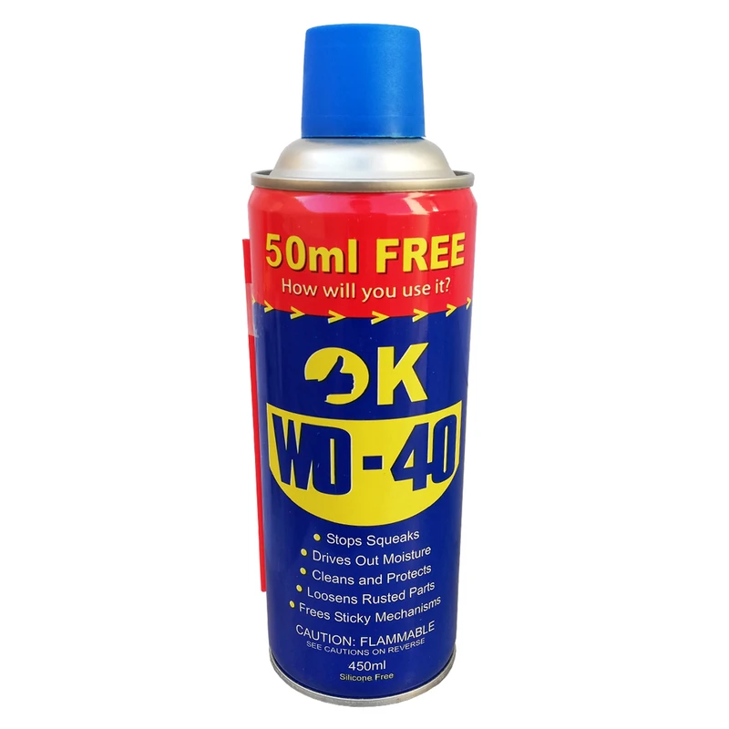 اسپری روان کننده WD-40 حجم 450 میلی‌لیتر
