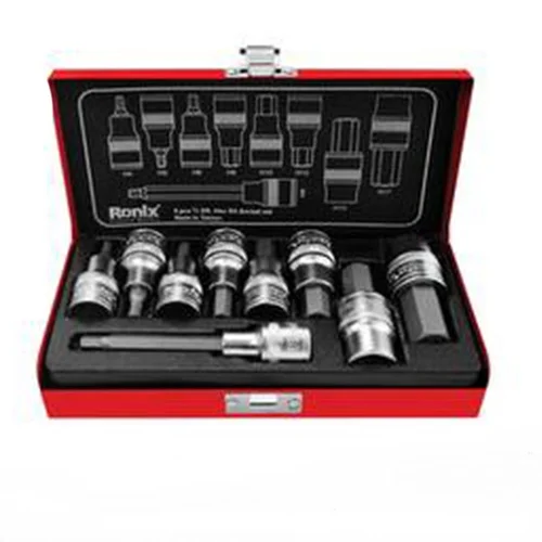 جعبه بکس 1/2 اینچ شش گوش 9 پارچه رونیکس مدل RH-2692