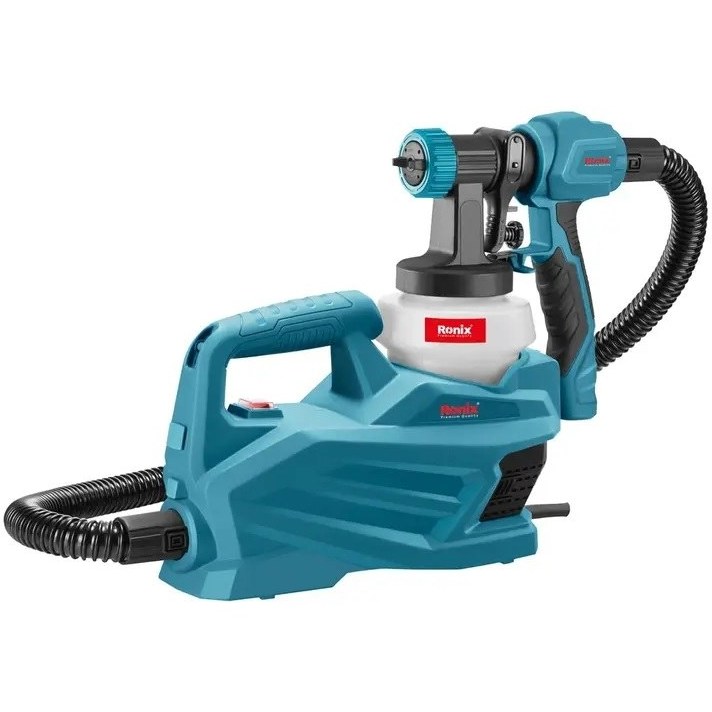 پیستوله برقی رونیکس مدل ۱۳۸۰ توان ۸۰۰ وات HVLP