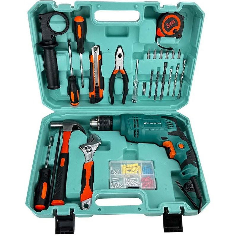 کیت دریل و متعلقات 28 پارچه پاور اکشن مدلID750-B