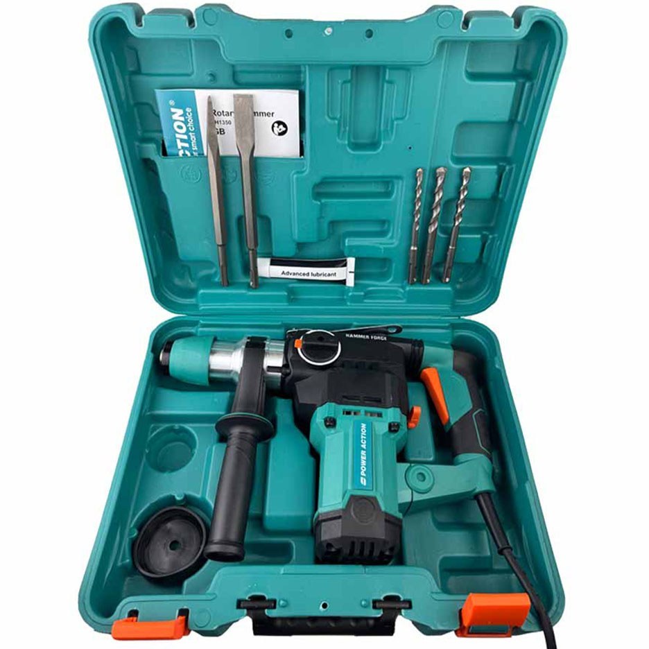 چکش تخریب 1350 وات 32 میلیمتر پاوراکشن مدل RH1350