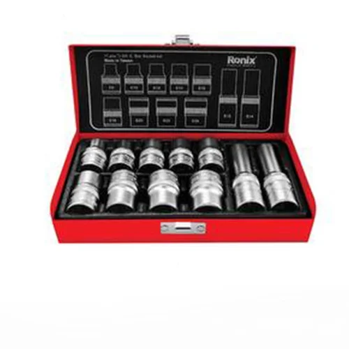 جعبه بکس 1/2 اینچ 11 پارچه E رونیکس مدل RH-2694