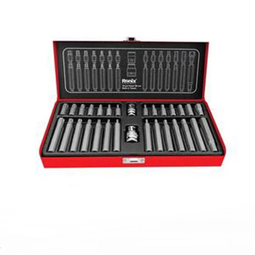 جعبه بیت ترکیبی ستارهای و شش گوش 30 پارچه رونیکس مدل RH-2697